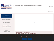 Tablet Screenshot of cabinetlayet.com